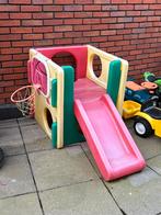 Speelhuisje met glijbaan, Kinderen en Baby's, Speelgoed | Buiten | Speelhuisjes, Ophalen, Gebruikt, Kunststof