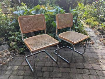 Thonet Cesca Marcel Breuer Stoelen - Rotan Zitting beschikbaar voor biedingen