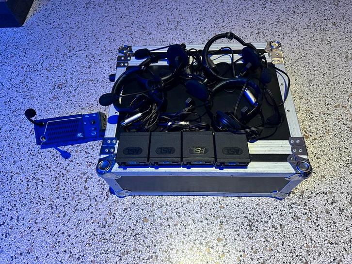 ASL Intercomset Compleet - Studio/Theater, Muziek en Instrumenten, Microfoons, Zo goed als nieuw, Overige typen, Ophalen