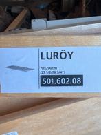 2x IKEA Luröy Lattenbodem 70x200, Ophalen, Zo goed als nieuw, 200 cm, Eenpersoons
