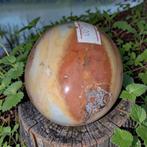 Polychroom Jaspis handsteen, Verzamelen, Mineralen en Fossielen, Ophalen of Verzenden, Mineraal