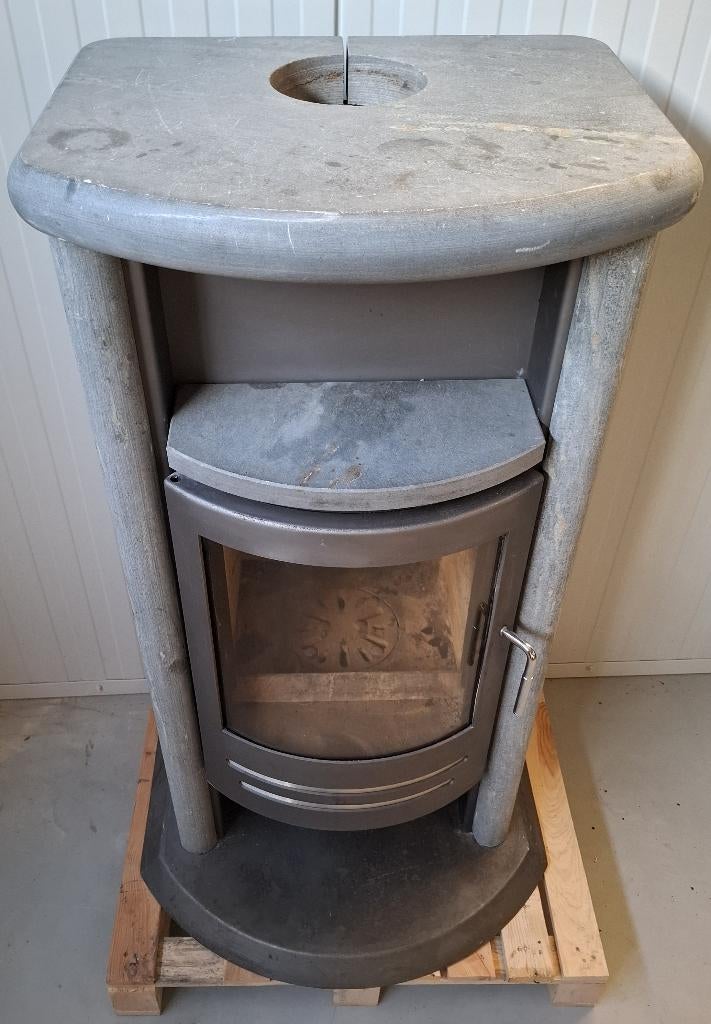 DIKKE!! SPEKSTEENKACHEL / HOUTKACHEL/ GKT/ 8KW, Ophalen, Gebruikt