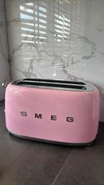 Smeg roze broodrooster 2x4, Ophalen of Verzenden, Zo goed als nieuw