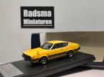 Mitsubishi Lancer Celeste 2000GT 1979 - Geel - 1:43 Hi-Story, Auto, Nieuw, Ophalen of Verzenden, Hi-Story