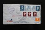 1e KLM Super Constellation Vlucht Sydney met oa 2x 648  1954, Ophalen of Verzenden, Envelop