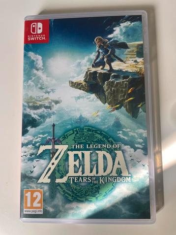 Zelda tears of the kingdom nintedo switch beschikbaar voor biedingen