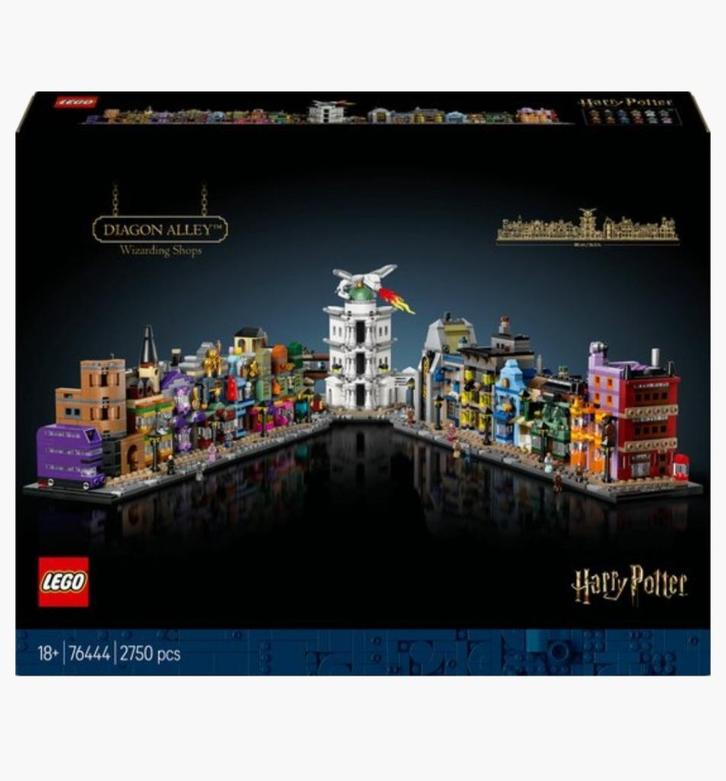 LEGO Harry Potter De Wegisweg tovenaarswinkels 76444 *NEW*, Kinderen en Baby's, Speelgoed | Duplo en Lego, Nieuw, Lego, Complete set