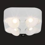 AEG Leca Plafondlamp led 4x9W wit dimbaar 3000K 850 lum NIEU, Ophalen of Verzenden, Nieuw, Metaal, Modern