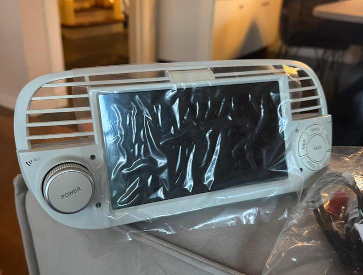 Inbouw Navigatie FIAT 500 (2007-2015) - NIEUW, Auto diversen, Autoradio's, Nieuw, Ophalen of Verzenden