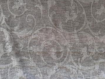 Showbaan gordijn 50 x 261 cm - lap stof - grijs grijsbruin beschikbaar voor biedingen