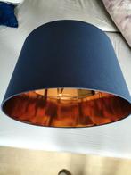 Donkerblauwe lampenkap, Huis en Inrichting, Lampen | Lampenkappen, Ophalen, Rond