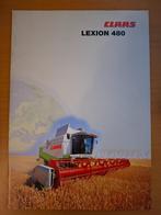 Folder Claas Lexion 480 combine, Ophalen of Verzenden, Gelezen, Tractor en Landbouw