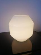 Yvolux Doda Tafellamp Lamp Kristalglas Wit Geometrisch 1980, Huis en Inrichting, Lampen | Tafellampen, Ophalen of Verzenden