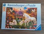 Ravensburger unicorn, Hobby en Vrije tijd, Denksport en Puzzels, Ophalen of Verzenden, 500 t/m 1500 stukjes, Zo goed als nieuw