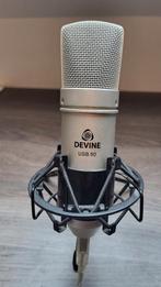 Devine USB 50 Podcasting Microfoon, Ophalen of Verzenden, Zo goed als nieuw, Studiomicrofoon