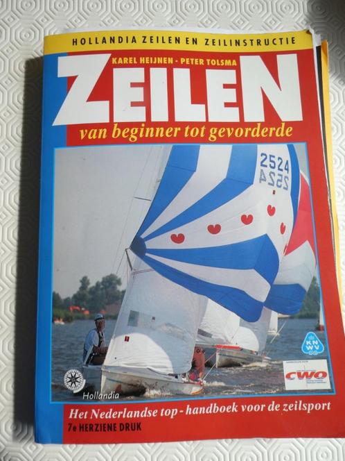 zeilcursusboek Zeilen van beginner tot gevorderde. 7e druk, Boeken, Studieboeken en Cursussen, Nieuw, HBO, Beta, Ophalen
