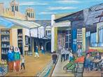 Schilderij R. Weinstock, 1976, Antiek en Kunst, Ophalen of Verzenden