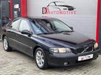 Volvo S60 2.4 T AUTO/200PK/CRUISE/AIRCO/APK/NAP/ORGNL, Gebruikt, Zwart, Zwart, Bedrijf