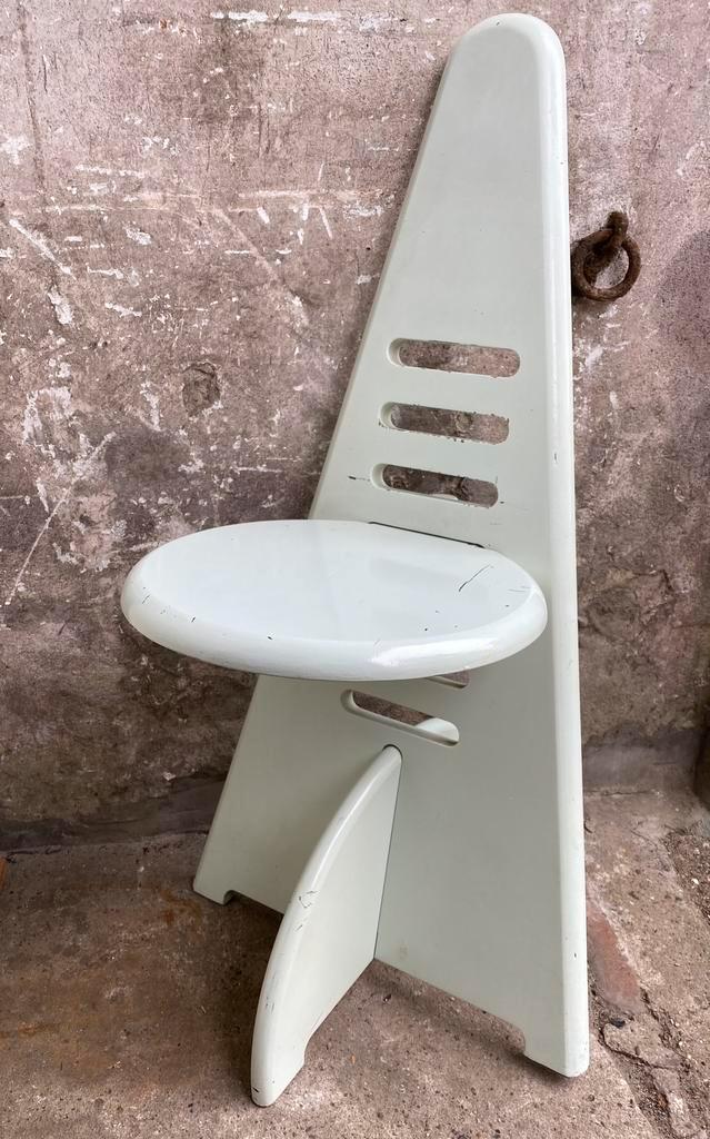 Lundia houten meegroei stoel , meerdere op voorraad, Huis en Inrichting, Stoelen, Gebruikt, Eén, Hout, Wit, Ophalen of Verzenden