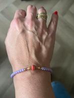 Armband lila miyuki 3 mm kralen, Sieraden, Tassen en Uiterlijk, Armbanden, Ophalen of Verzenden, Nieuw, Paars, Overige materialen