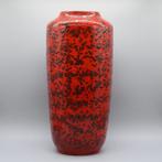 Scheurich Europ Linie Vaas Oranje - Vintage, Ophalen of Verzenden