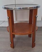 Art Deco-stijl rooktafeltje, bijzettafeltje, jaren '40, Antiek en Kunst, Antiek | Meubels | Tafels, Ophalen