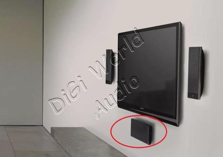 KEF T101C ultra slanke centerspreaker, Audio, Tv en Foto, Luidsprekers, Zo goed als nieuw, Center speaker, 60 tot 120 watt, Overige merken