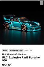 Gezocht: Hot Wheels Porsche RWB spectraflame, Ophalen, Nieuw