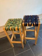 5 Gispen Berlage barkrukken , Richard Hutten, Hout, Met voetsteun, 60 tot 90 cm, Ophalen of Verzenden