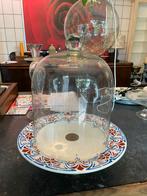 Antieke schaal van J.T.E. brevete verviers, Antiek en Kunst, Curiosa en Brocante, Ophalen of Verzenden