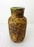 Keramiek vaas beige met bruin gemêleerd Groeneveldt 3792-k, Antiek en Kunst, Ophalen of Verzenden