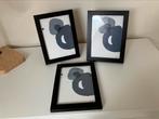 Nieuw hema zwarte fotolijsten 3 stuks, Ophalen of Verzenden, Nieuw