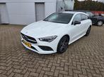 Mercedes-Benz CLA 250 e AMG 218pk pano BLACKLINE plugin, CLA, Leder en Stof, Wit, Stationwagon