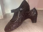 Leuke glitter hakjes ., Kleding | Dames, Schoenen, Schoenen met lage hakken, Zwart, Ophalen of Verzenden, Zo goed als nieuw