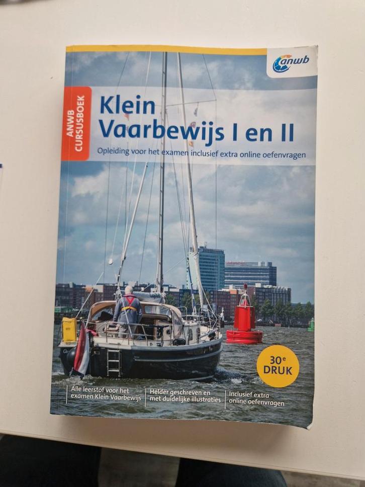 ANWB Klein Vaarbewijs 1 & 2 (30e druk) + Online Training, Boeken, Studieboeken en Cursussen, Nieuw, Niet van toepassing, Alpha