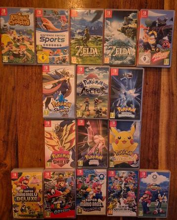 Top collectie Switch spellen beschikbaar voor biedingen