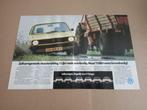 Reclame (uit oud tijdschrift) Volkswagen Golf 1(1980) 1, Verzamelen, Auto's, Gebruikt, Verzenden