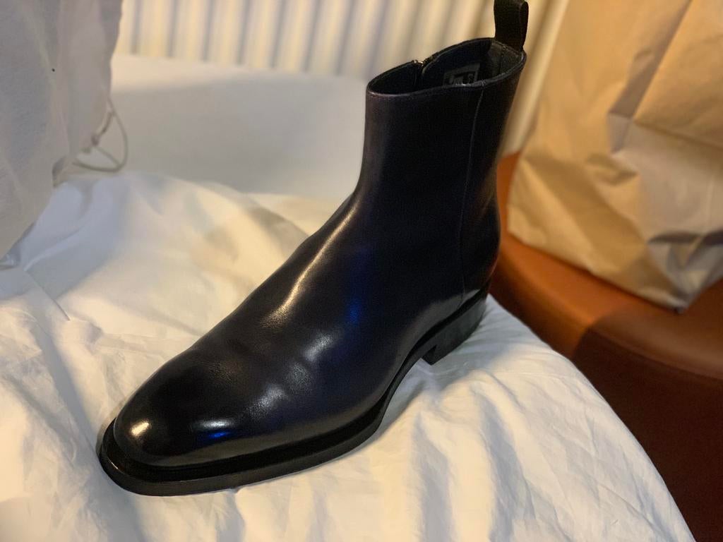 Santoni laarzen, Zwart, Boots, Nieuw, Ophalen of Verzenden