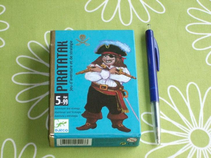 Piratatak - een avontuurlijk spel van Djeco, Hobby en Vrije tijd, Gezelschapsspellen | Overige, Zo goed als nieuw, Een of twee spelers