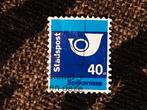 Stadspost Spijkenisse  Posthoorn 40ct 1986  ( gest), Postzegels en Munten, Ophalen of Verzenden