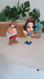 Disney poppetjes sneeuwwitje en grumpy, Ophalen of Verzenden, Zo goed als nieuw