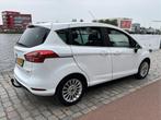 Ford B-MAX 1.0 EcoBoost Titanium navi panodak airco/ecc, Auto's, Voorwielaandrijving, Euro 5, Gebruikt, Wit
