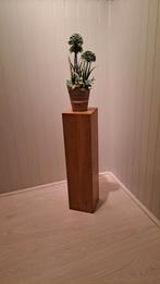 Massief eiken zuil  135 x 135 x 540 mm hoog., Huis en Inrichting, Woonaccessoires | Zuilen en Pilaren, Ophalen