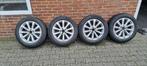 org.mercedesvelgen met winterbanden 225/55 R17, Auto-onderdelen, Banden en Velgen, Ophalen, Gebruikt, Banden en Velgen, 17 inch