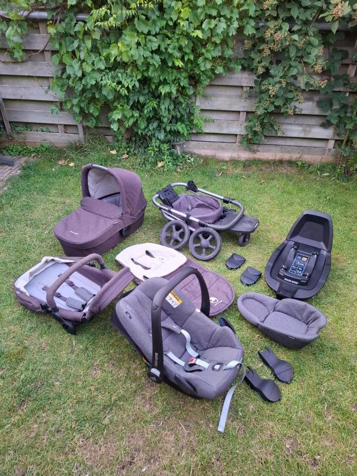 Easywalker kinderwagen,reiswieg,maxi cosi,isofix base,plank, Kinderen en Baby's, Kinderwagens en Combinaties, Gebruikt, Combiwagen