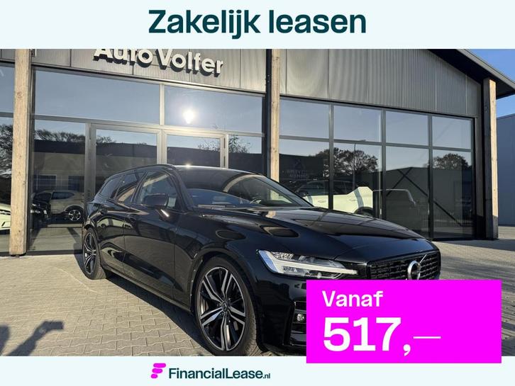 Volvo V60 2.0 B3 R-Design ACC|Blis|Trekhaak, Auto's, Volvo, Bedrijf, Lease, Financial lease, V60, ABS, Achteruitrijcamera, Adaptive Cruise Control