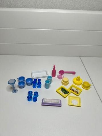 Vintage Mattel Barbie servies / keuken spullen 1980 / 1990 beschikbaar voor biedingen