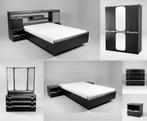 2 complete retro vintage jaren 70 / jaren 80 slaapkamer sets, Huis en Inrichting, Slaapkamer | Complete slaapkamers, Ophalen, Gebruikt
