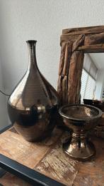Twee vazen, Ophalen, Zo goed als nieuw, Glas, Minder dan 50 cm