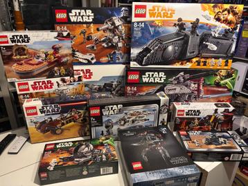 Lego Star Wars verzameling te koop 6 nieuwe sets beschikbaar voor biedingen
